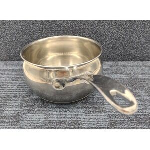 David Burke Sauce Pan Pot 2 Qt Gourmet Pro Stainless Steel No Lid